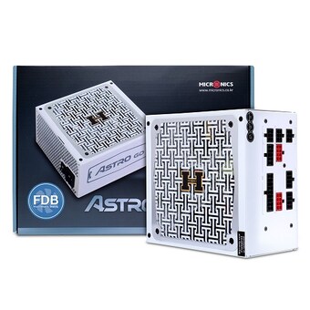 <b>마이크로닉스</b> ASTRO GD <b>750</b>W 80PLUS골드 풀모듈러 FDB 화이트