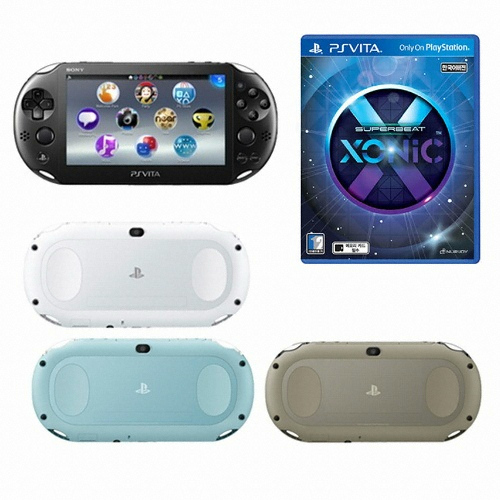 SIE 신형 PS Vita PCH-2005 WiFi + 슈퍼비트 소닉 패키지