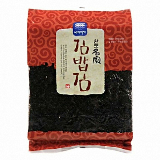 바다명가 완도명가 김밥김 100매 (1개)