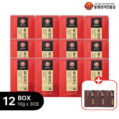 천지인 홍삼정 데일리진 10g 30포 (12개)_이미지