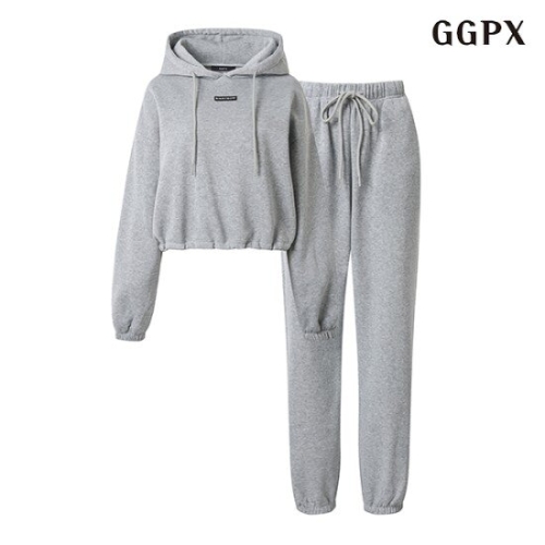 연승어패럴 GGPX 여성 기모 조거 롱 팬츠 셋업 GODOW025D