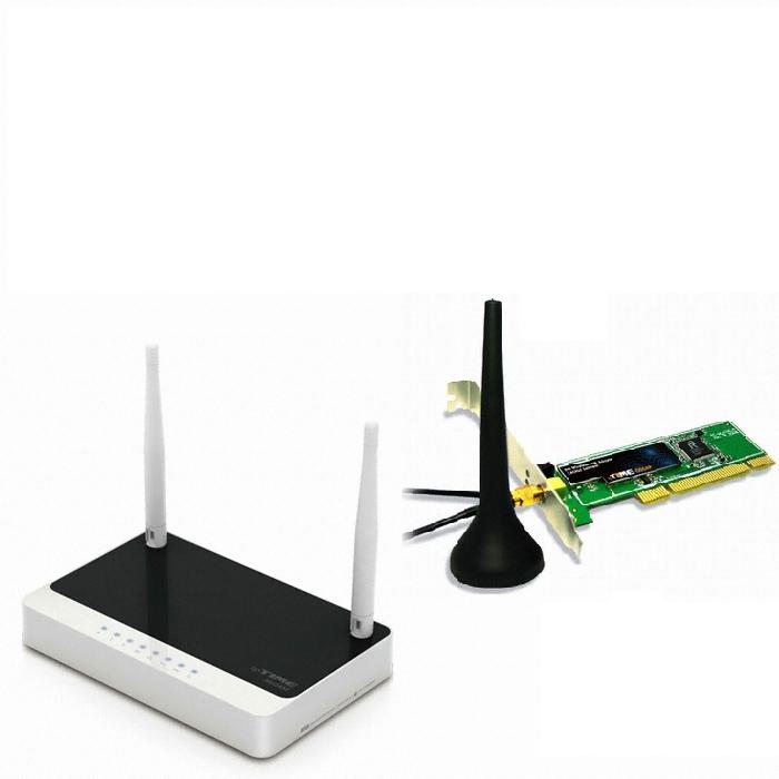 EFM ipTIME N604M 공유기 패키지 (+ G504P PCI 무선랜카드)_이미지