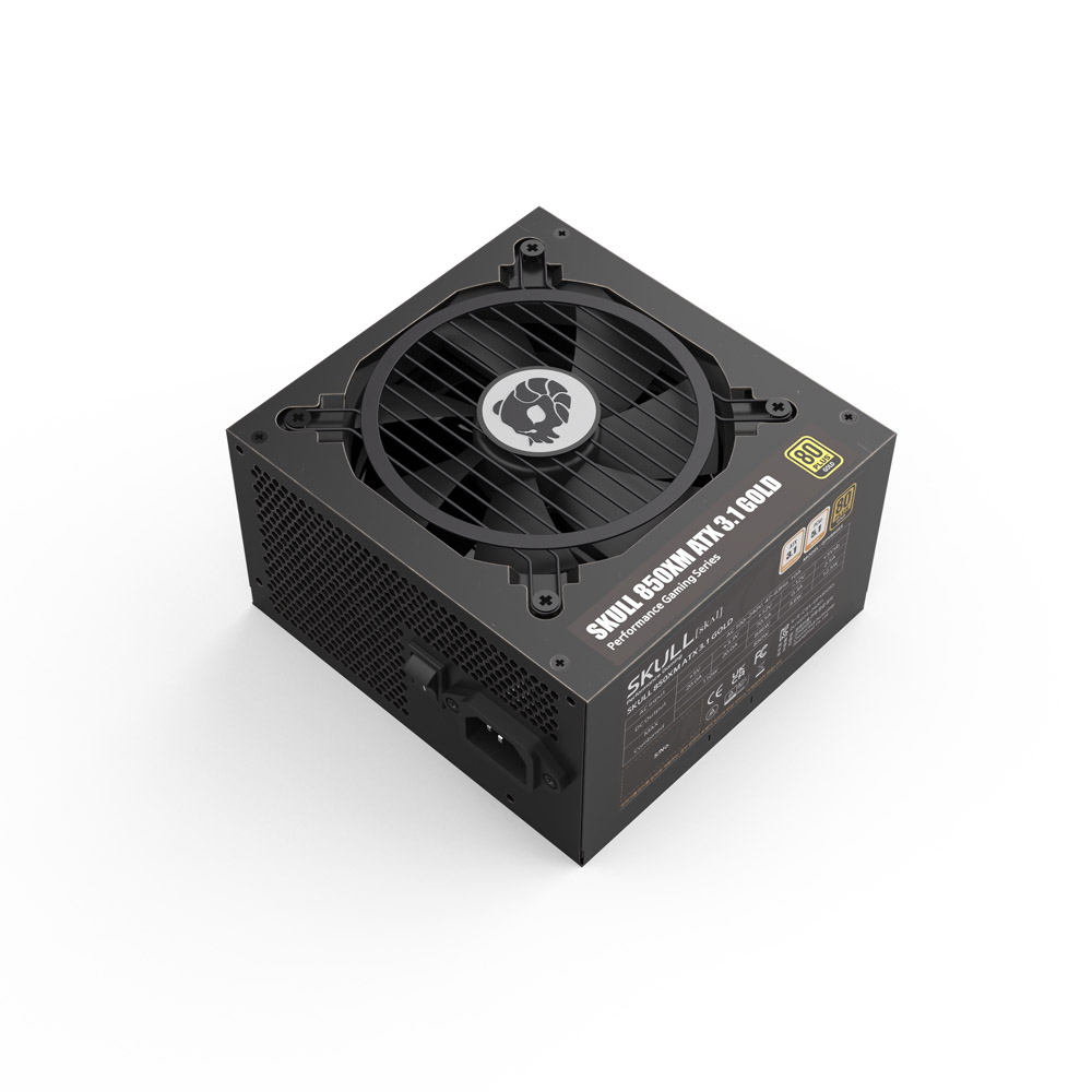 NEWZEN SKULL 850XM 풀모듈러 ATX3.1 80PLUS골드 블랙_이미지