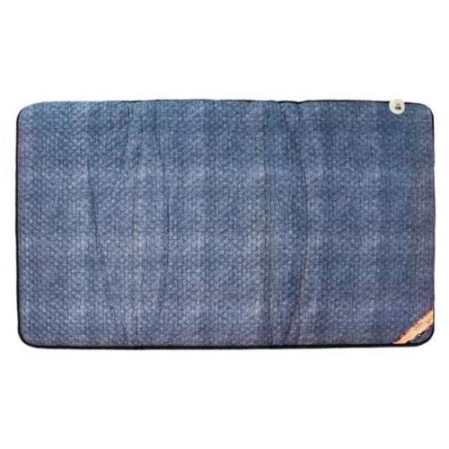 아랫목 극세사 블루 퀄트 탄소보료매트 JHL