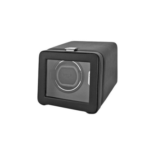 울프 4525029 윈저 모듈 2.5 블랙 가죽 싱글 워치 와인더