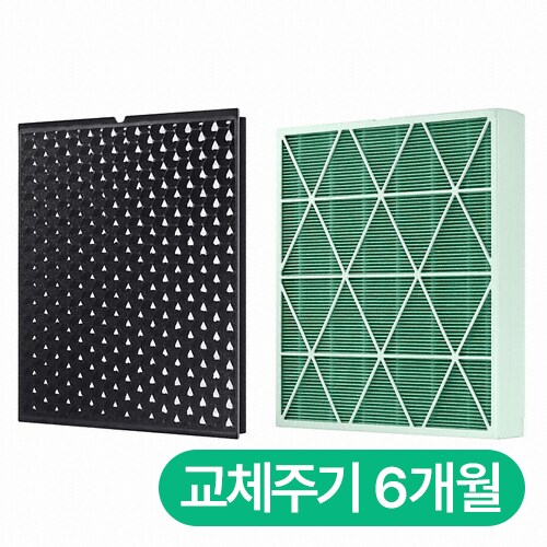 삼성전자 큐브 100 ㎡ 전용 CFX-H101D 일체형필터 (일반구매, 2개)_이미지