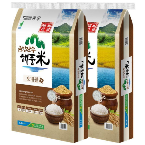 고성군농협 2025 금강산수 해풍미 10kg (2개)