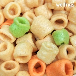우리식품 업소용 대용량 뻥튀기 박스포장 마카로니1.6kg_이미지