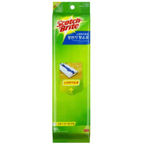 3M 스카치브라이트 정전기 청소포 대형 60매 (2개)