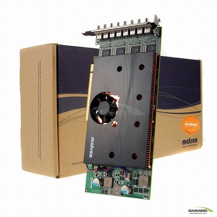 매트록스 M9188 PCle x16 2GB DP/DVI Qctal_이미지