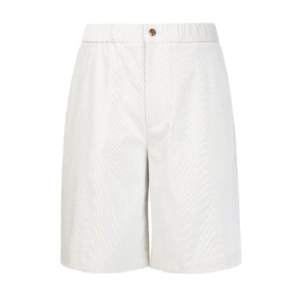 시어서커 베이지 셋업 하프 팬츠 ARPA5B601I2