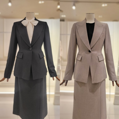 LYNN 린 L413 여성 포멀 원버튼 자켓 LGJKPJ8100이미지입니다. 누르면 해당 게시물로 새창이동합니다.