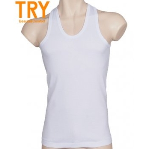 TRY 새모시매쉬런닝 남 매쉬 산뜻하고 쿨모시 남성런닝110까지 TJV121425 S 84128
