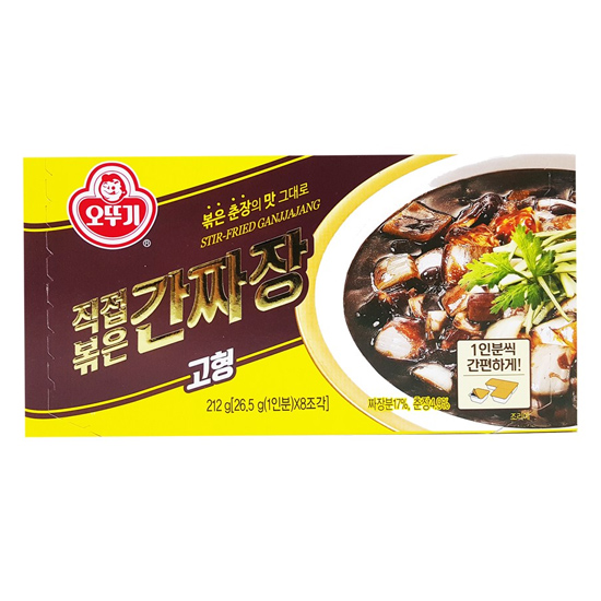 오뚜기 직접볶은 간짜장 고형 212g (1개)