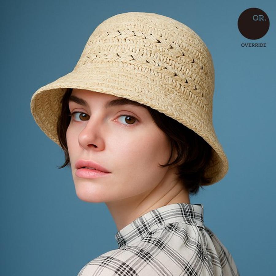 THE MAKERS LAB 오버라이드 라피아 크로셰 SG 레드 CU-1EBT197RE