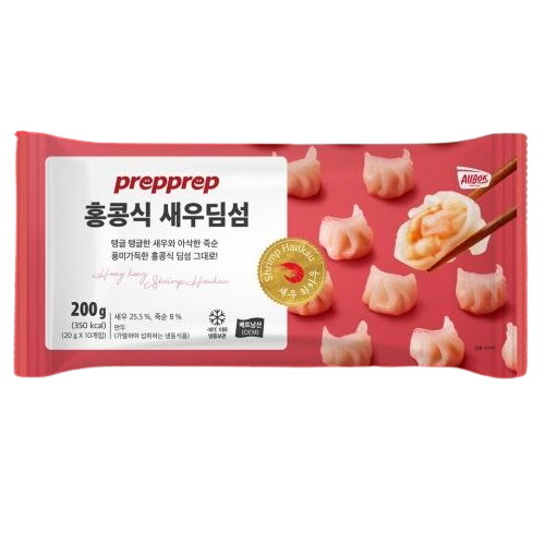 올박스 프렙프렙 홍콩식 새우딤섬 200g (3개)_이미지