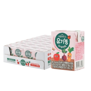 서울우유 아침에주스 유기농 사과비트당근주스 32팩 120ml 32개이미지입니다. 누르면 해당 게시물로 새창이동합니다.