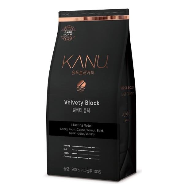 동서식품 맥심 카누 벨베티 블랙 분쇄 200g (2개)