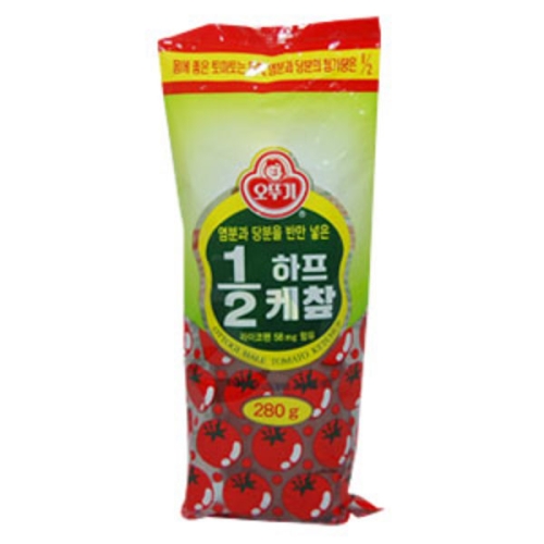  오뚜기 LIGHT&JOY 1/2 하프 케찹 280g [30개]