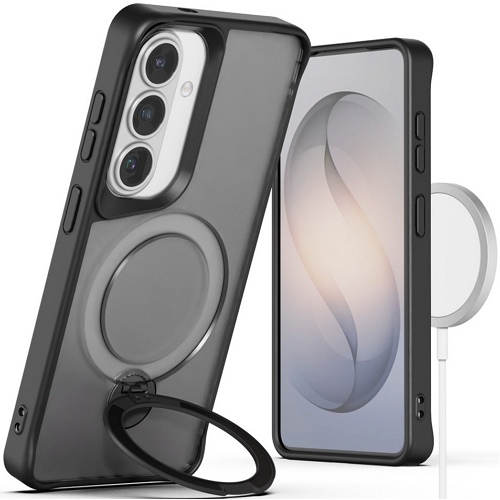 누아트 갤럭시S26 울트라 맥세이프 호환 마그네틱 스탠드 링 컬러엣지 케이스