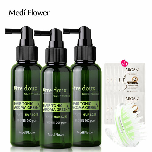 메디플라워 에트투스 아로마 그린 헤어토닉 100ml (3개)_이미지