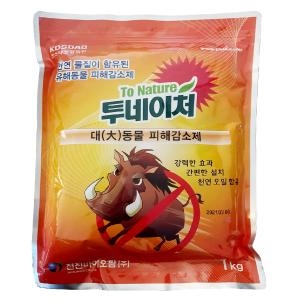 대동물기피제1kg 고라니 멧돼지