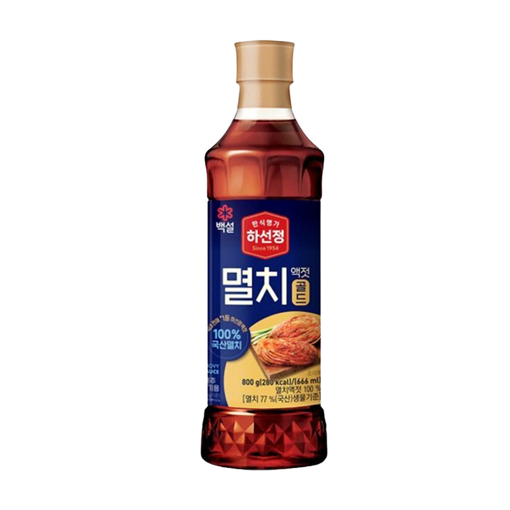 하선정 멸치액젓 골드 800g이미지입니다. 누르면 해당 게시물로 새창이동합니다.