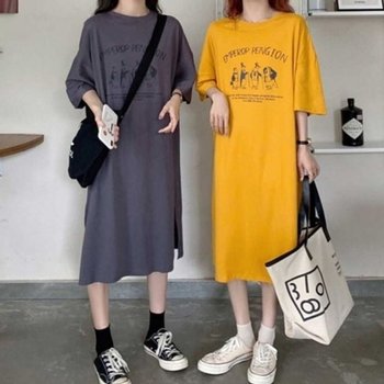 여행룩 자매 롱원피스 여름롱원피스 여름데일리 KYR-WD8C57C