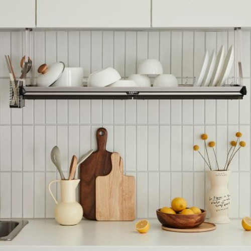 한샘 투웨이 부착식 식기건조대 900