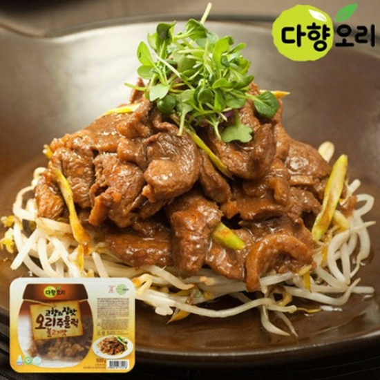 팜덕 고향의 장맛 오리주물럭 불고기맛 500g (2개)