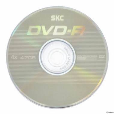 SKC DVD-R 4.7GB 4x 쥬얼 1장_이미지