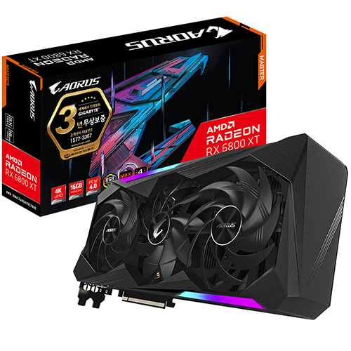 라데온 RX 6800 XT MASTER D6 16GB 제이씨현