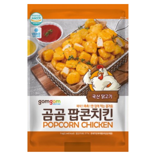 곰곰 팝콘치킨 1kg (1개)_이미지