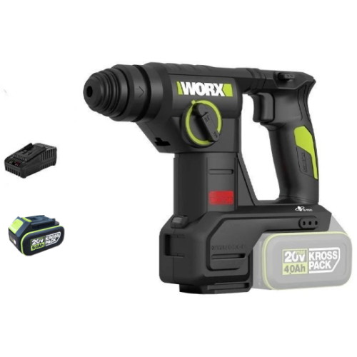 웍스 WU384 해외구매 (5.0Ah, 배터리 1개)