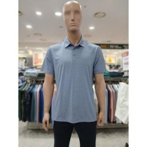 크로커다일 세이브존05 나일론 혼방 제천에리 블루색 반팔 티셔츠 AB TP 2703 34 S37444258_이미지