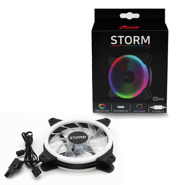 AONE STORM ARGB DOUBLERING 120 (블랙)_이미지