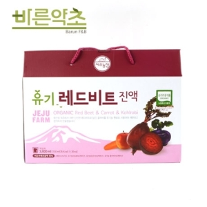 제주알로에영농조합 제주농장 유기 레드비트진액 100ml 30포 (1개)_이미지