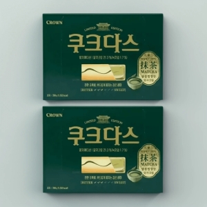 크라운제과 쿠크다스 말차 289g (2개)