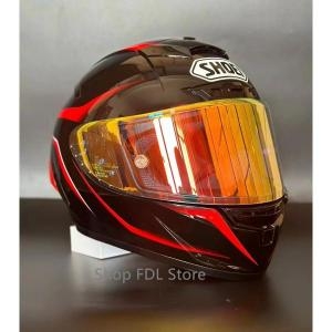 바이크  풀페이스 헬멧 SHOEI X14 헬멧 XSPIRIT III X포틴 스포츠 자전거 레이싱 헬멧 블랙 레드 H2Capace