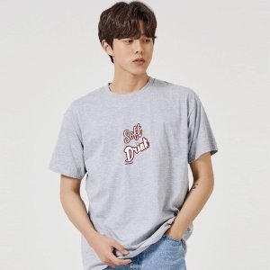 키밍 소프트 드링크 그래픽 캐쥬얼 반팔티 W7FC7E7