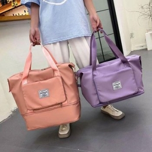 라일리 Rly LND 이지폴드 확장형 컬러 보스턴백 접이식 파우치 여 33898877_이미지