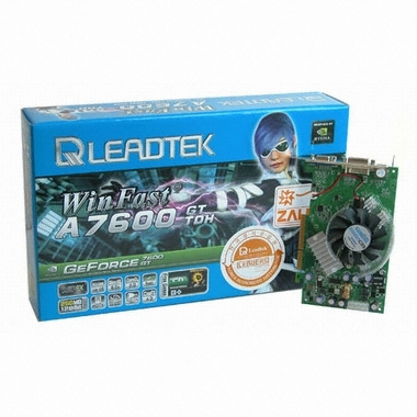 리드텍 WinFast 지포스 7600GT WinFast 256MB 잘만 리더스CNS