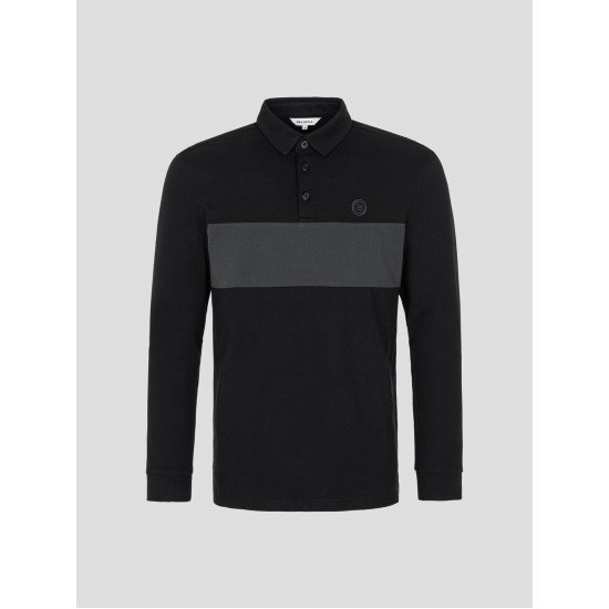 빈폴골프 기모 컬러블럭 티셔츠 BJ4941NB25