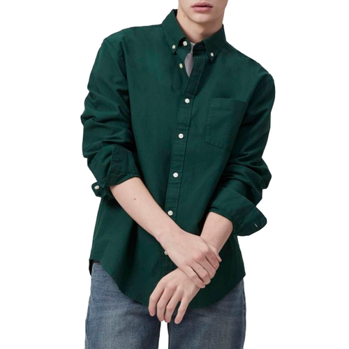 지오다노 코튼 옥스포드 셔츠 01042501_이미지