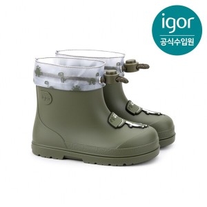  트래드후스 이고르 멘디 디노 레인부츠 카키 IGBTR9M2GK