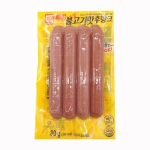 매콤 불고기맛후랑크 80g