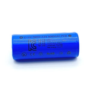 26650 리튬이온 대용량 배터리 건전지 충전지 6A 고출력 5000mAh