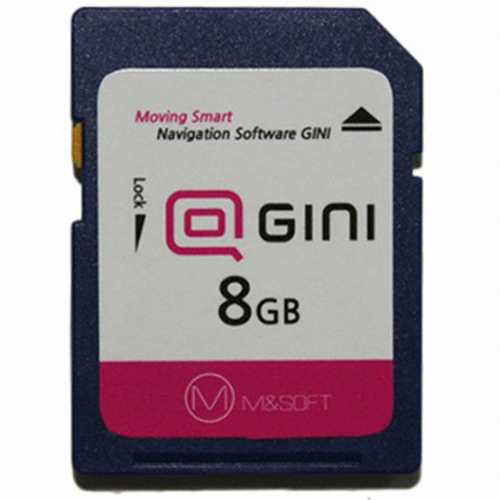 엠앤소프트 지니 네비게이션 메모리카드 (8GB)_이미지