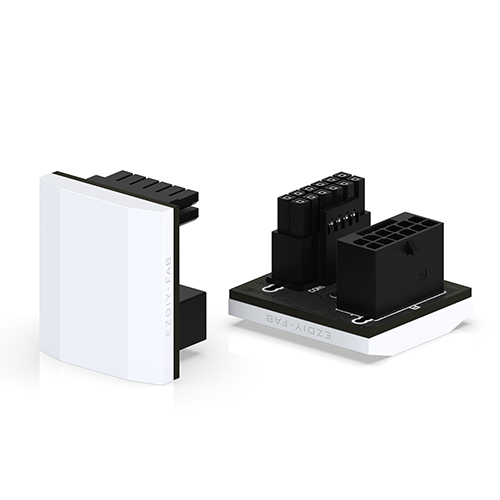 EZDIY-FAB 12VHPWR RVS 180�� THIN �����