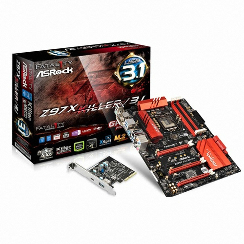 ASRock FATAL1TY Z97X Killer/3.1 (해외구매)
